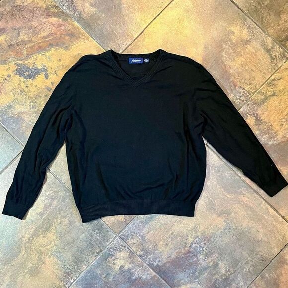 Jack Spicklause Black V-neck Long Sleeve Sweater - Picture 4 of 9